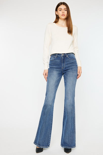 High Rise Flare Jeans