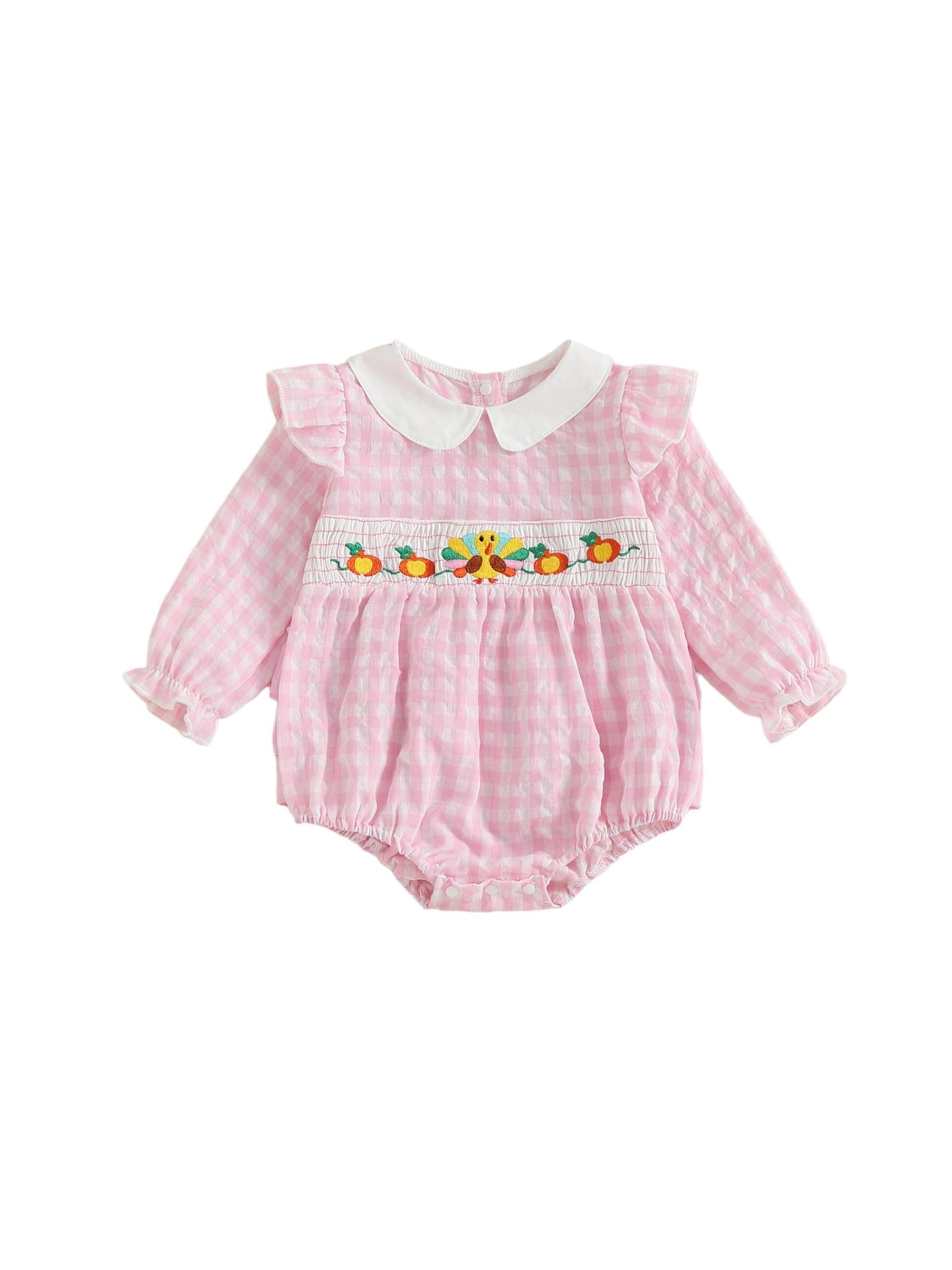 Turkey Butterfly Sleeve Collared Bubble