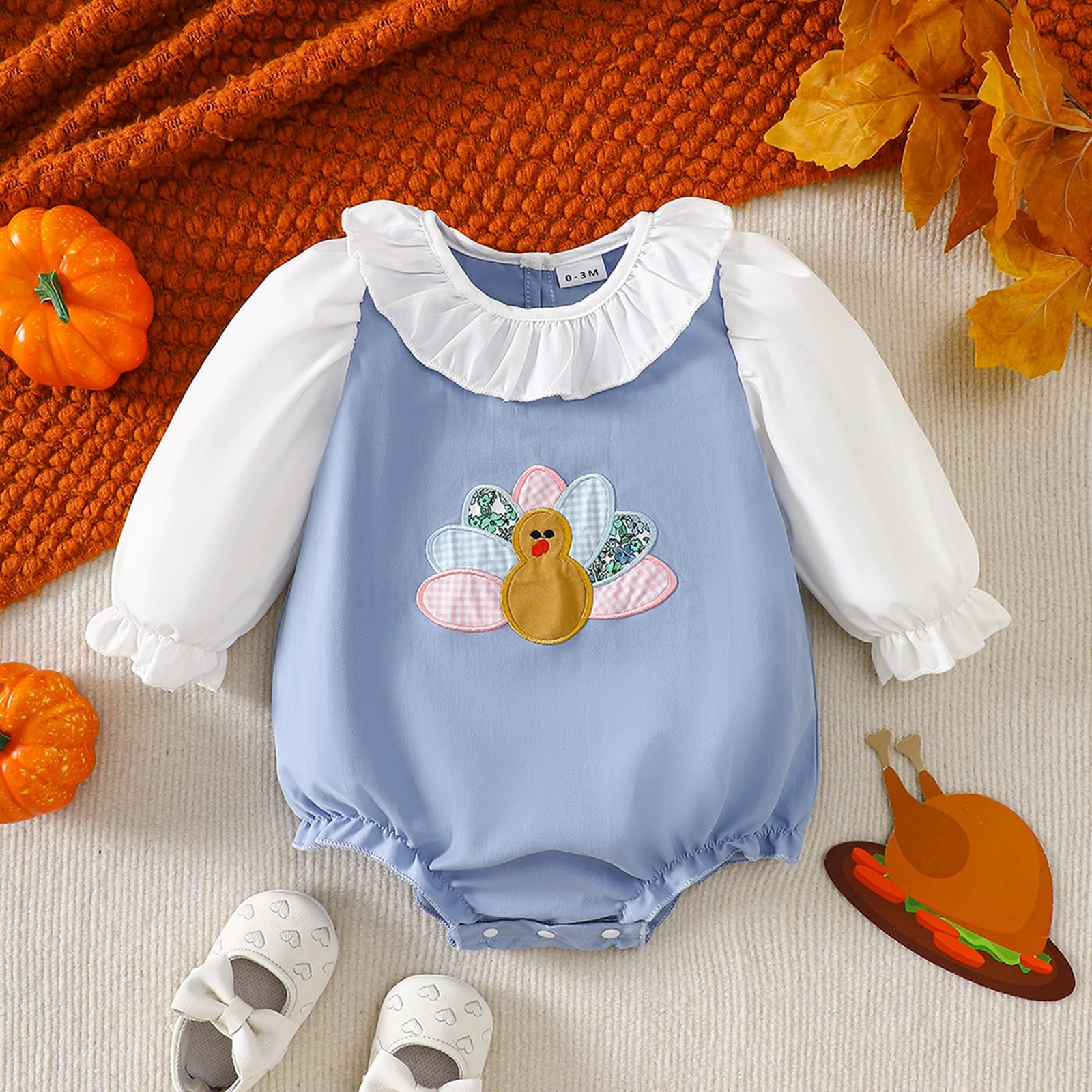 Pattern Feather Turkey Bubble