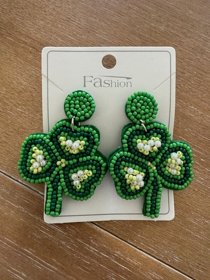 St Patrick's Day Earring Variety