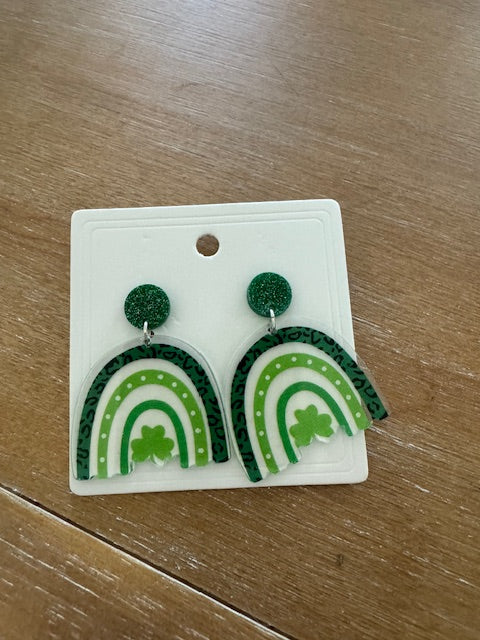 St Patrick's Day Earring Variety