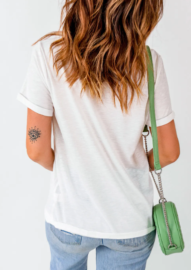 Shamrockin' Glitter Graphic Tee